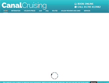 Tablet Screenshot of canalcruising.co.uk